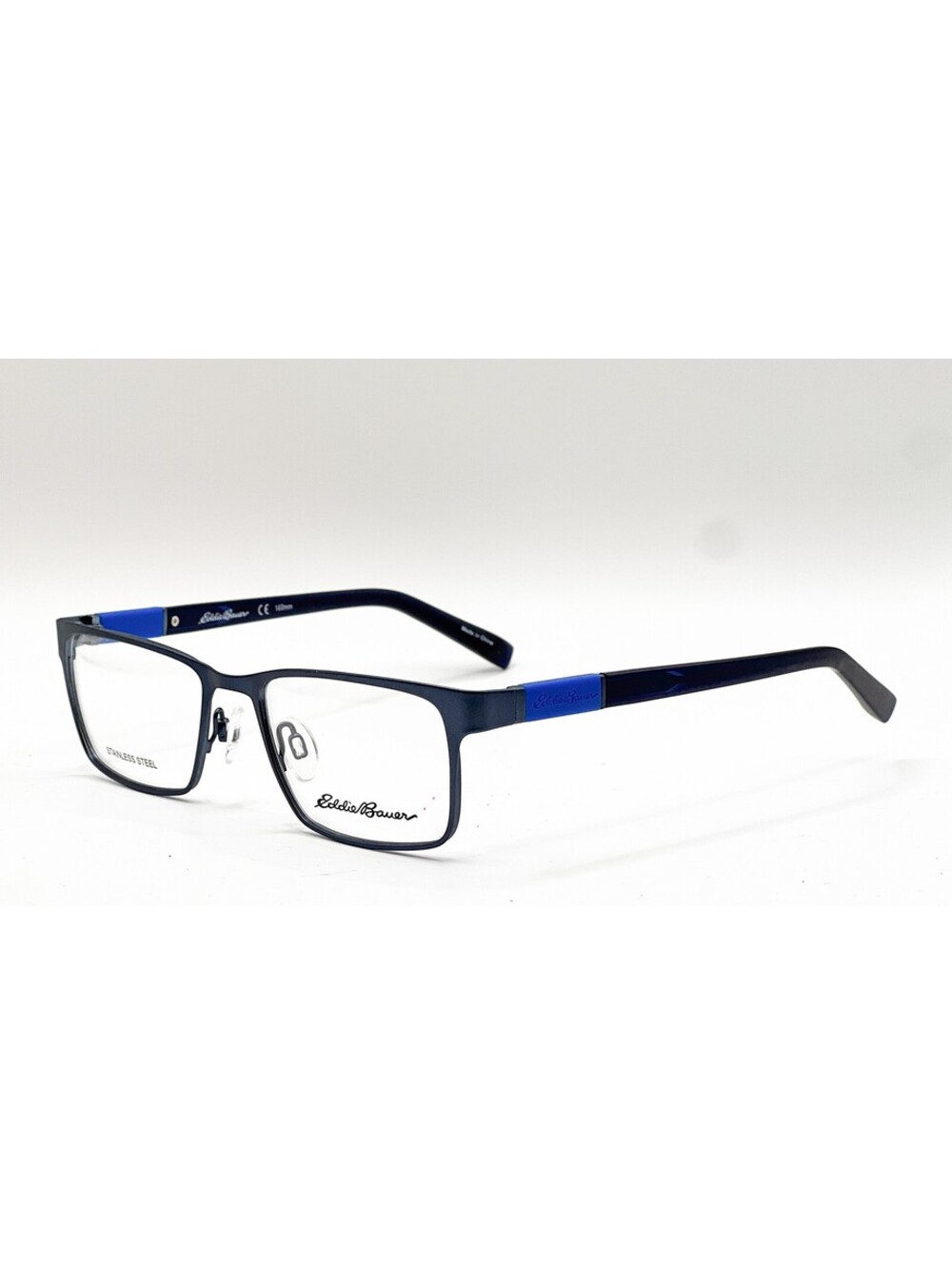 Eddie Bauer EB32004 BL Blue Full Rim Authentic Eyeglass Frames 52-18-140
